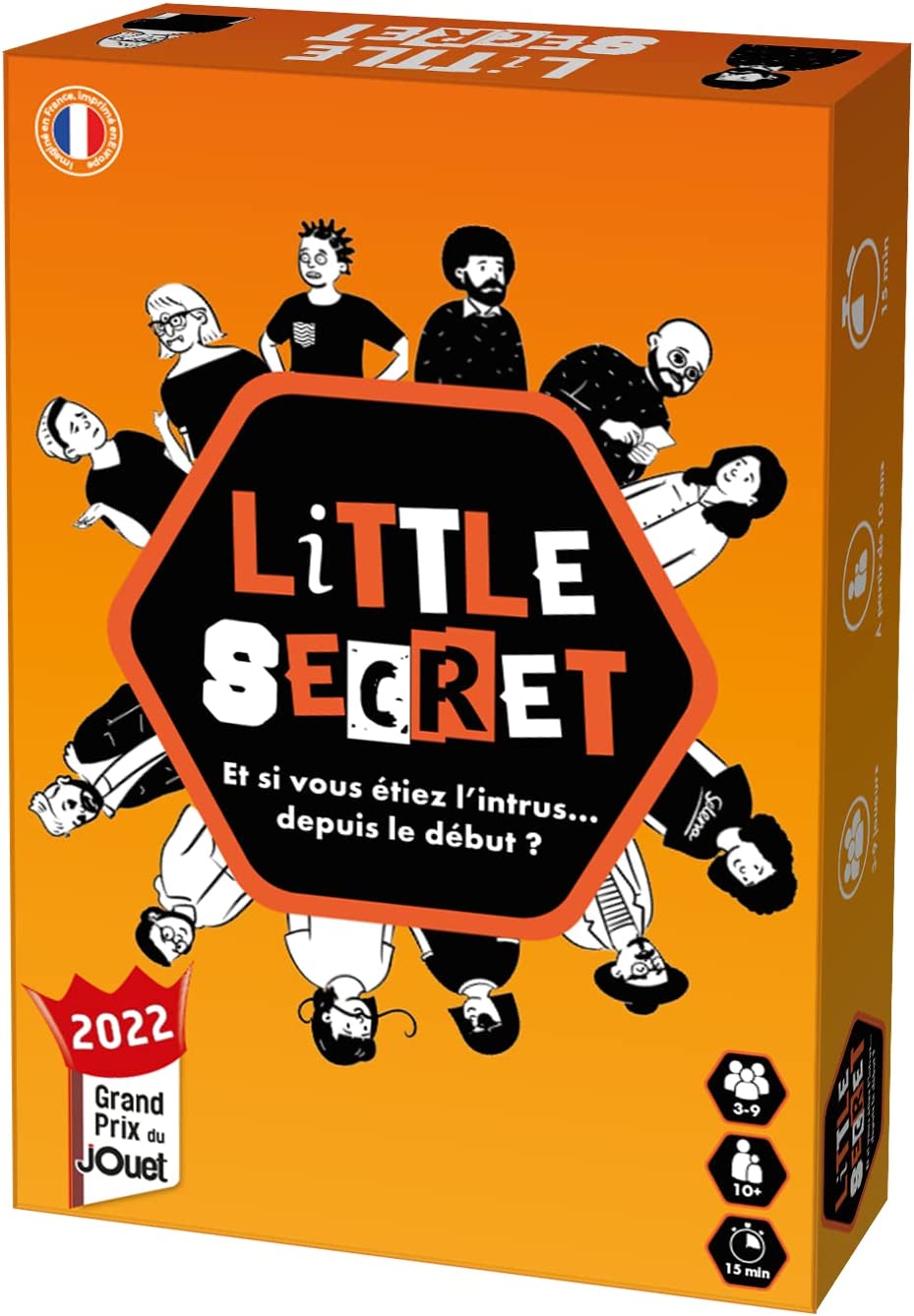 Little Secret - Jeux de société - Grand Prix du Jouet 2022 - Jeu d’Ambiance - Le Jeu de Bluff pour Vos soirées en Famille et Entre Amis - Jeu de Societe dès 8 Ans 